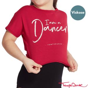 T-Shirt kurz - Print weiß  I AM A DANCER