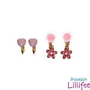 Lillifee Ohrclip-Set (rosa/pink)